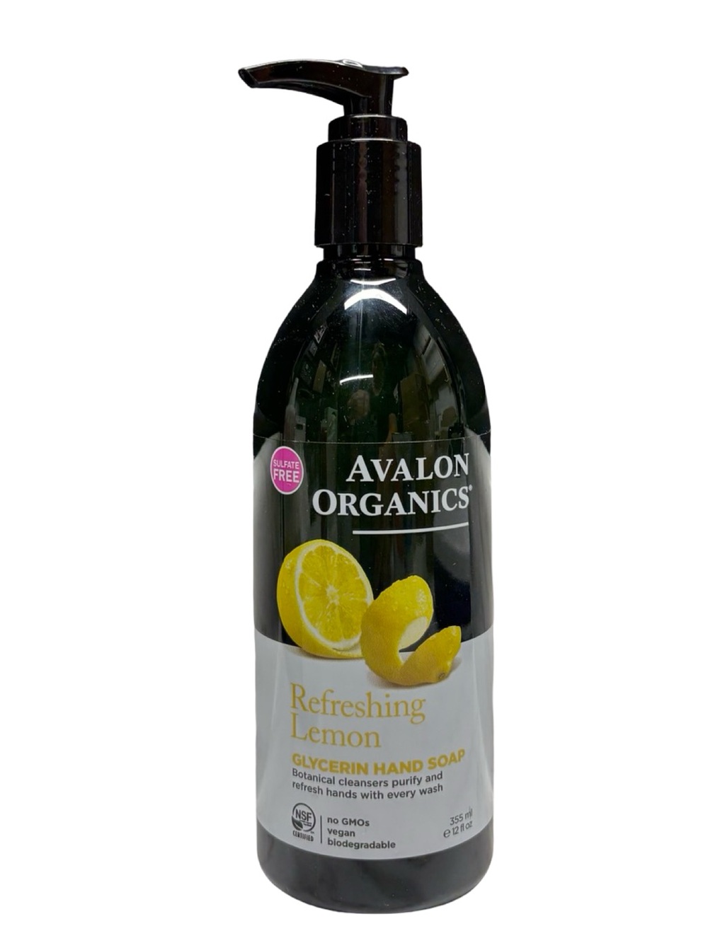 Avalon Organics Refreshing Lemon Glycerin Hand Soap 12oz